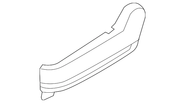 Lower Trim - Driver's Side (LH) - Kia (89063-A9700BND)