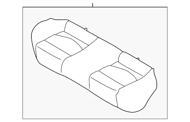 Cushion Assembly - Kia (89100-1M010AF1)