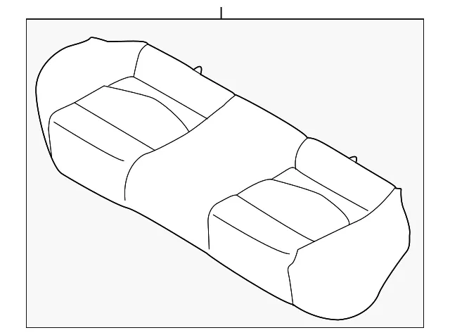 Cushion Assembly - Kia (89100-1M010AF7)