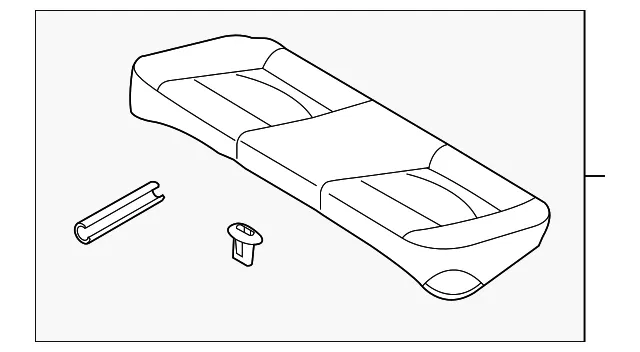Cushion Assembly - Kia (89100-1M510AF7)