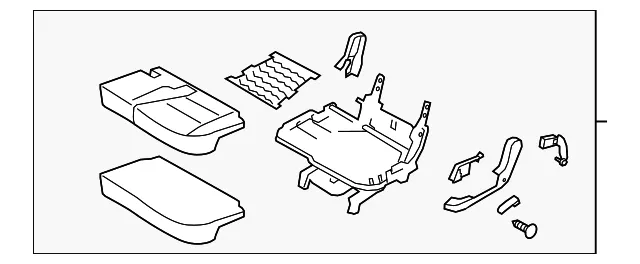 Cushion Assembly - Kia (89100-1U820LAA)