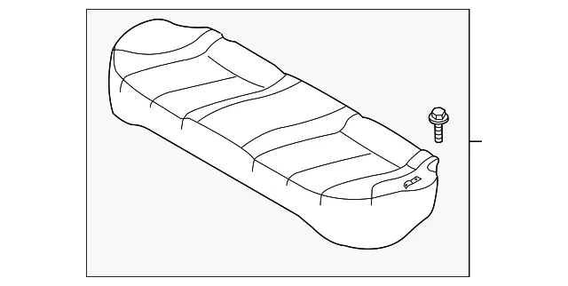 Cushion Assembly - Kia (89100-2GHF0AG5)