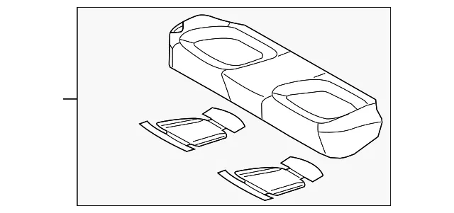 Cushion Assembly - Kia (89100-2TNT0AWA)