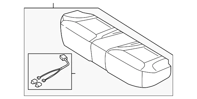 Cushion Assembly - Kia (89100-3F500716)