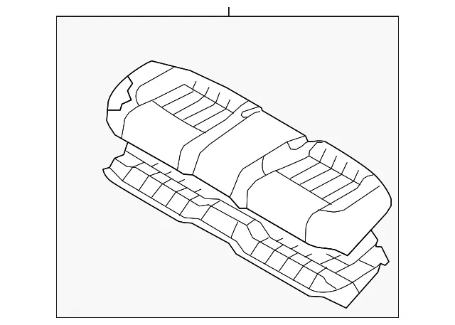 Cushion Assembly - Kia (89100-3T120KCF)