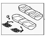 Cushion Assembly - Kia (89100-A7870K3E) - view 3