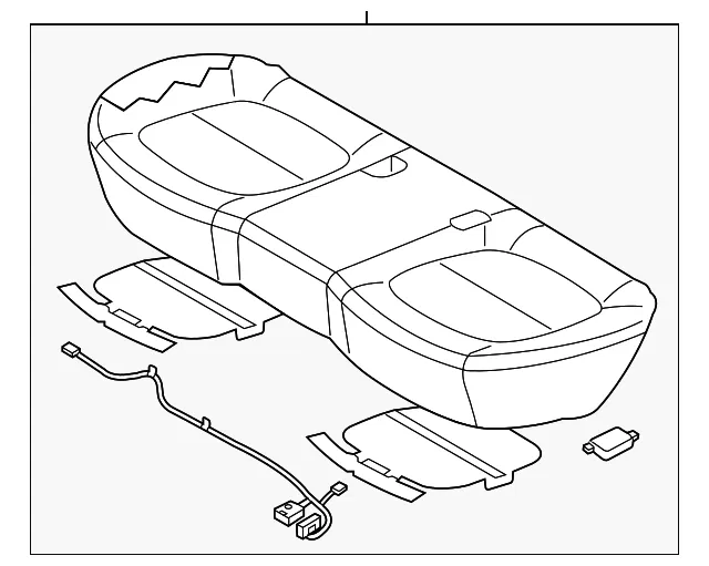 Cushion Assembly - Kia (89100-B2230KF7)