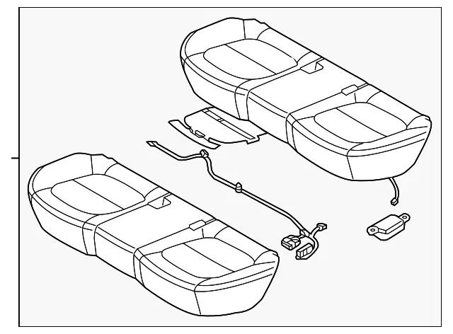 Cushion Assembly - Kia (89100-E4210ASW)