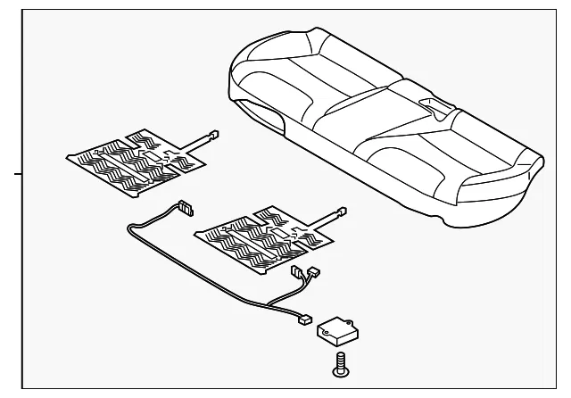 Cushion Assembly - Kia (89100-G5030B33)