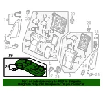 Cushion Assembly - Kia (89100-J5331CLT) - view 4