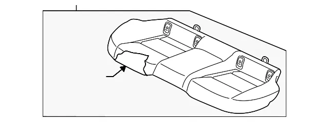 Cushion Assembly - Kia (89100-J5980CPX)