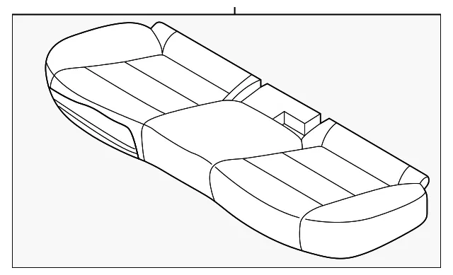Cushion Assembly - Kia (89100-M6000B4P)