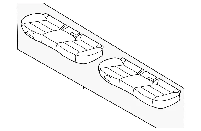 Cushion Assembly - Kia (89100-M6100B4Z)