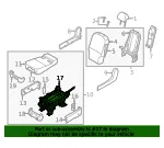 Cushion Frame - Kia (89110-A9030WK) - view 4