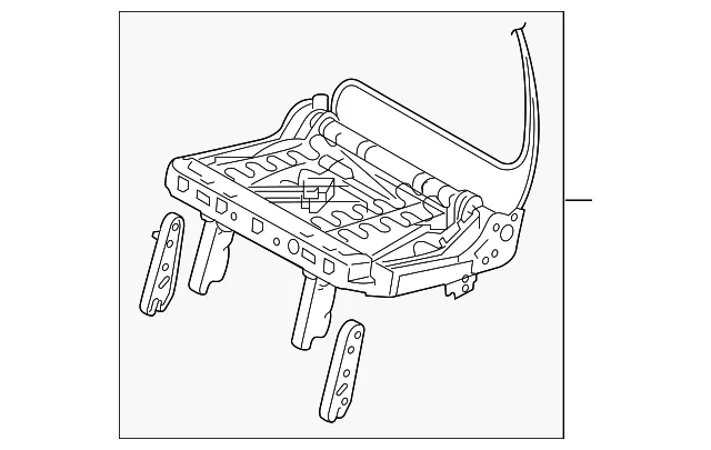 Cushion Frame - Kia (89110-A9060)