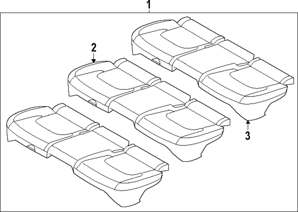 Seat Cover - Kia (89160-CH030D51)