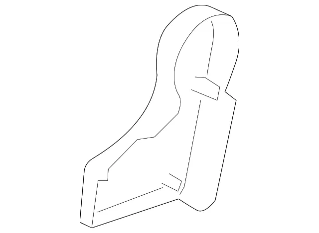 Trim Cover - Passenger Side (RH) - Kia (89170-A9060BND)