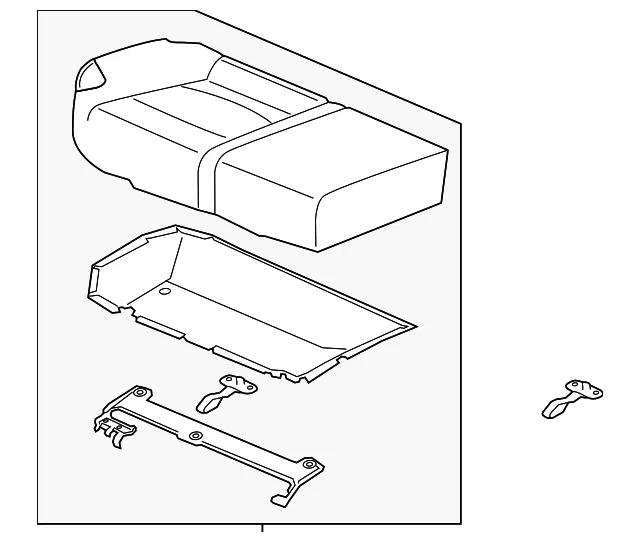 Cushion Assembly - Kia (89200-1M110AF1)
