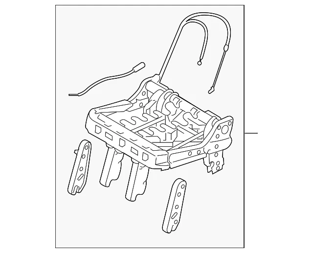 Cushion Frame - Kia (89210-A9061)