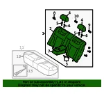 Seat Back Assembly - Kia (89300-3FAU0713) - view 4