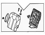 Seat Back Assembly - Kia (89300-P2BF0MD6) - view 3