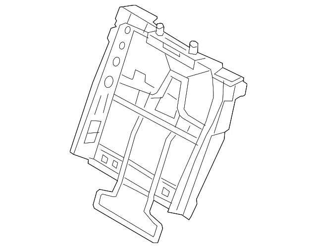 Seat Back Frame - Kia (89310-1U700)