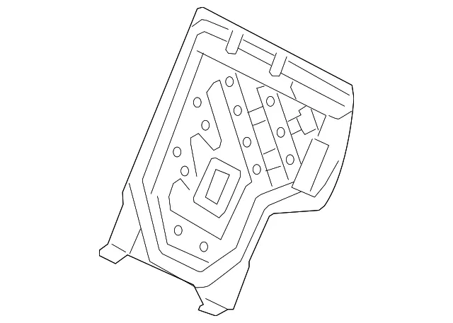 Seat Back Frame - Driver's Side (LH) - Kia (89310-3W060WK)