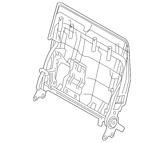 Seat Back Frame - Kia (89310-A9060DLE)