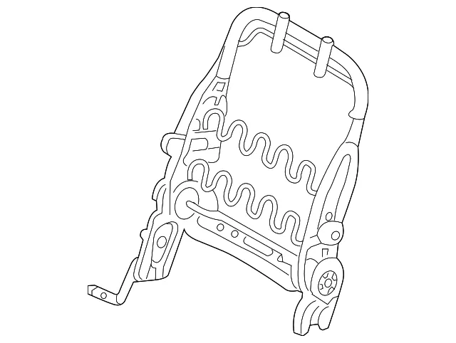 Seat Back Frame - Kia (89310-A9200)