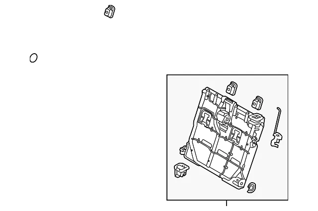 Seat Back Frame - Kia (89310-H9530)