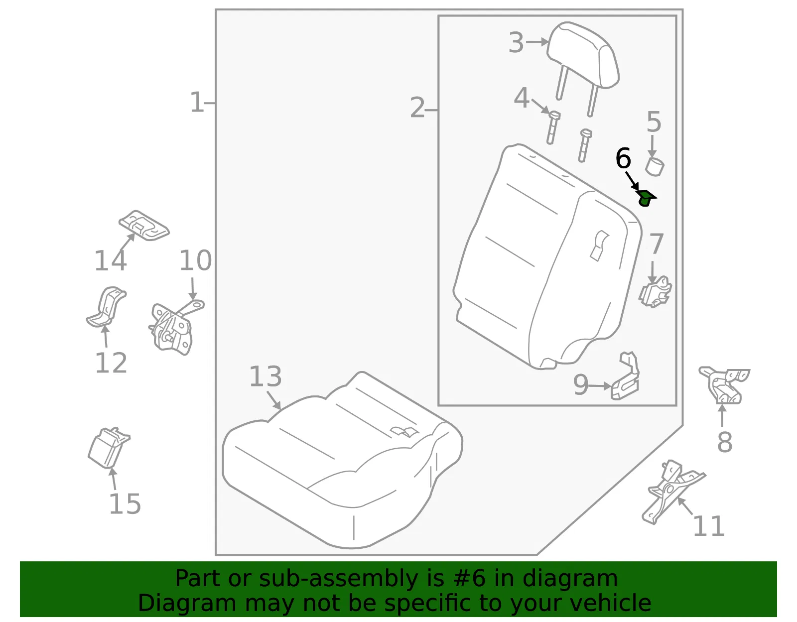 Knob Guide - Driver's Side (LH) - Kia (89319-3E020CY) - view 2
