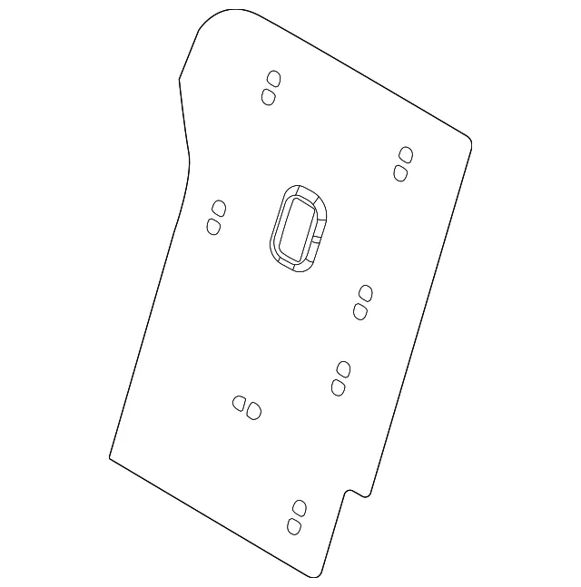 Seat Back Panel - Kia (89344-CV040CVH)