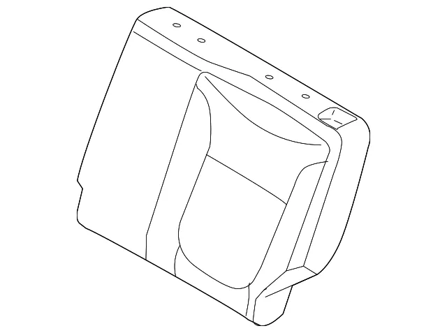 Seat Back Pad - Kia (89350-B2010)