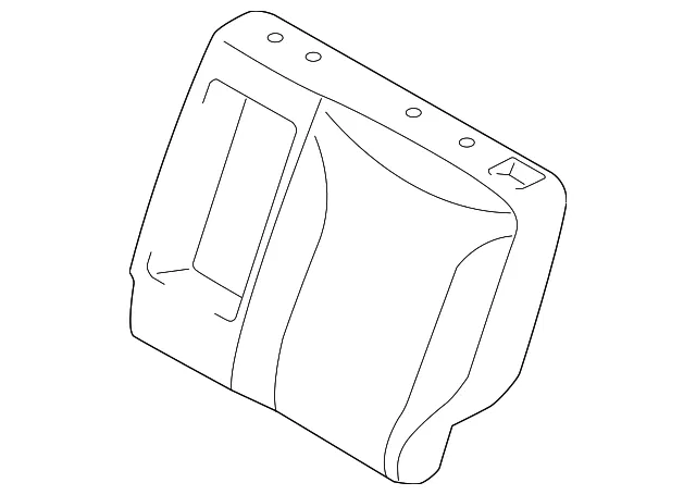 Seat Back Pad - Kia (89350-B2030)