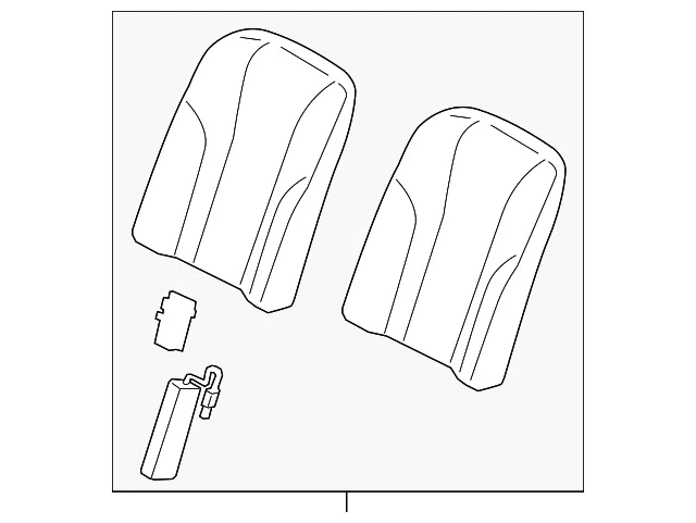 Seat Back Pad - Kia (89350-J6100)
