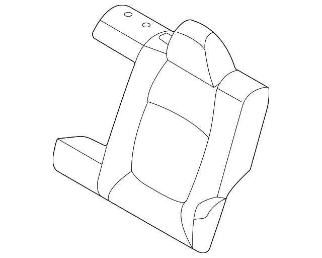 Seat Back Pad - Kia (89350-Q5000)