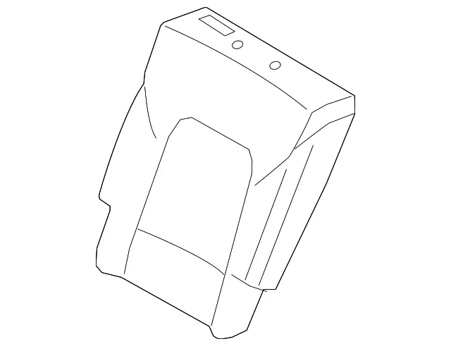 Seat Back Cover - Kia (89360-1U720CA4)