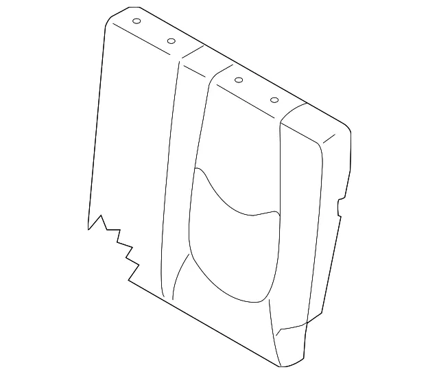 Seat Back Cover - Driver's Side (LH) - Kia (89360-2K090AHE)