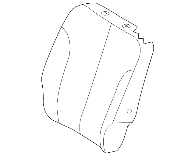 Seat Back Cover - Driver's Side (LH) - Kia (89360-4D110KS4)