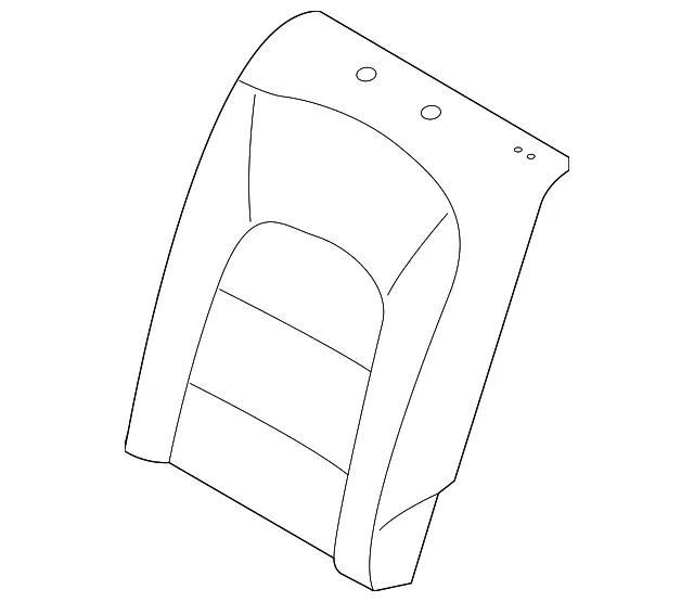 Seat Back Cover - Kia (89360-A7500K3E)