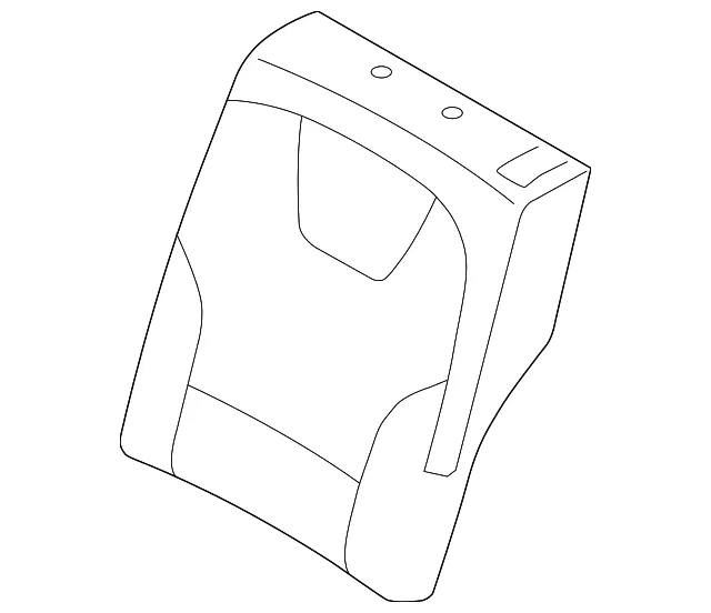 Seat Back Cover - Kia (89360-AT010A3X)
