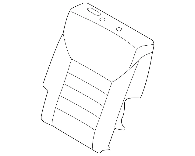 Seat Back Cover - Driver's Side (LH) - Kia (89360-C6610C63)
