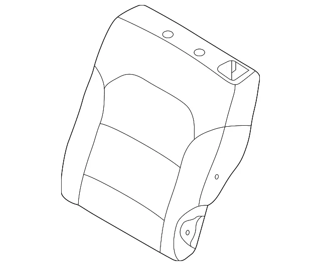 Seat Back Cover - Kia (89360-G5020DPS)