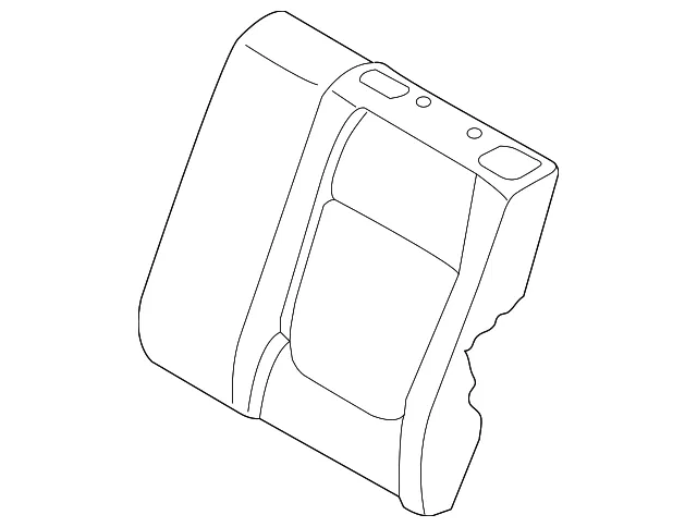 Seat Back Cover - Driver's Side (LH) - Kia (89360-H9340SKH)