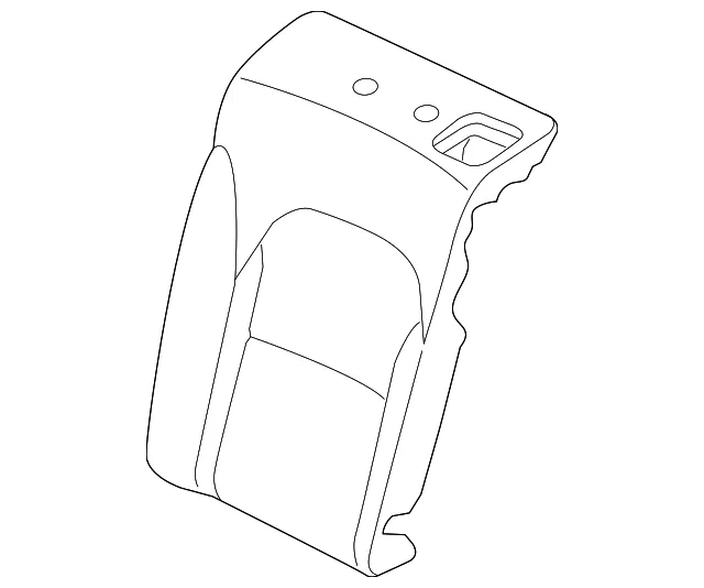Seat Back Cover - Driver's Side (LH) - Kia (89360-J5010CKX)