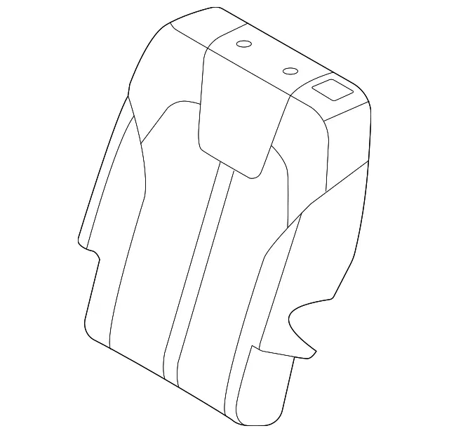Seat Back Cover - Kia (89360-P2BC0MVP)