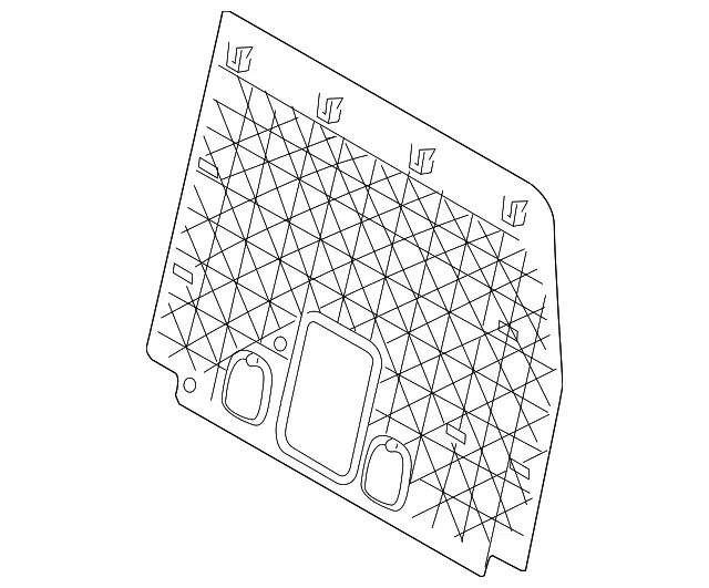 Seat Back Panel - Kia (89365-A9062BQ)