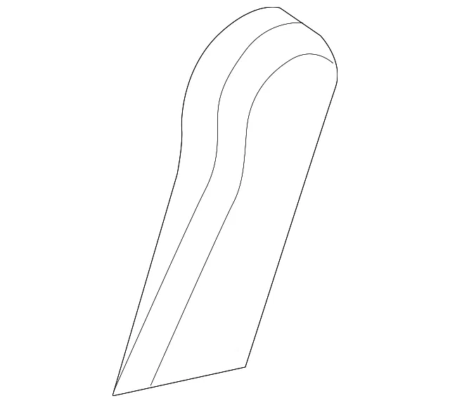 Trim Cover - Driver's Side (LH) - Kia (89370-A9060BND)