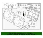 Headrest Guide - Kia (89372-G5000CCV) - view 4