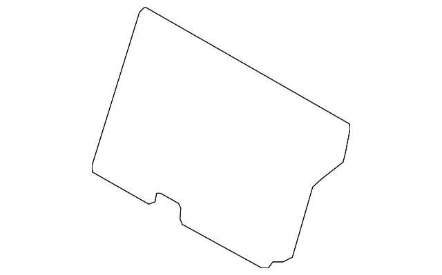 Back Panel Trim - Driver's Side (LH) - Kia (89380-1U010)